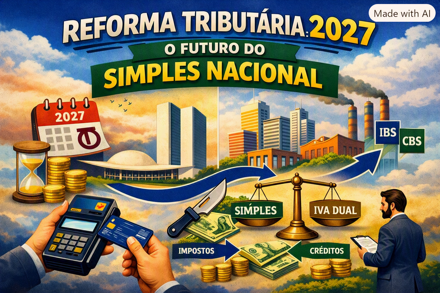 IBS e CBS no Simples Nacional a partir de 2027